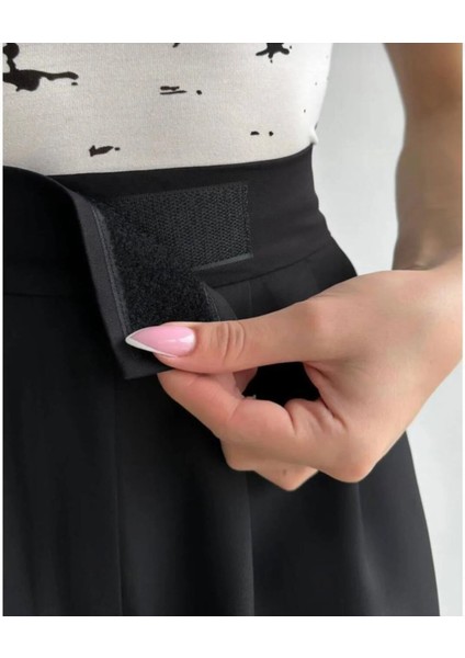 Kadın Yüksek Bel Cırtlı Palazzo Pantolon fırsatları