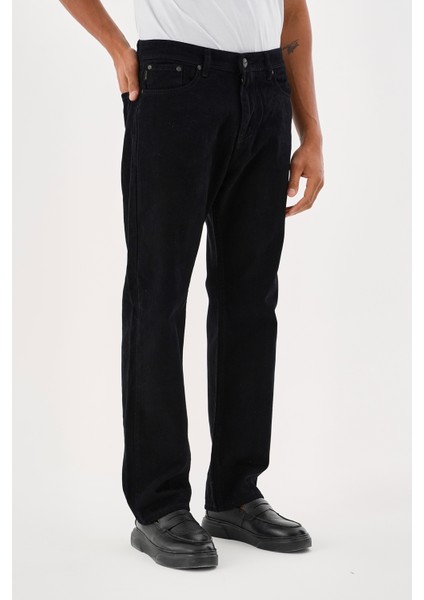 Jeans Erkek Siyah Baggy Kesim Esnek Likralı Gabardin Pantolon fiyatları