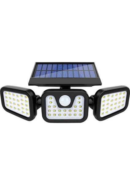 MX-W771A Sensörlü 3 Modlu 74 Ledli Solar Aydınlatmalı Duvar Lambası