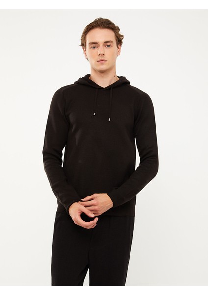 Yeni Sezon Kapüşonlu Uzun Kollu Erkek Triko Kazak fırsatları