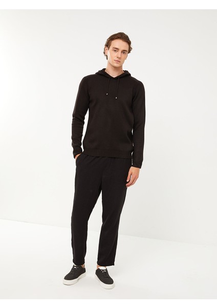 Yeni Sezon Kapüşonlu Uzun Kollu Erkek Triko Kazak indirimleri
