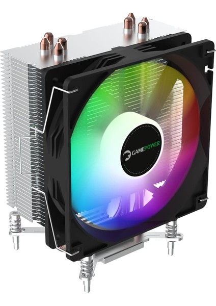 Glace Tc4 Argb Siyah 1X120MM LGA1851/AM5 Işlemci Hava Soğutucu