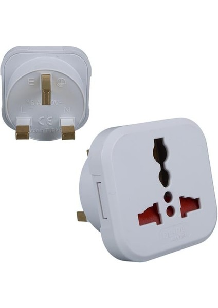 De-Pa 11008-UK Ingiliz Fiş Tersi Çok Amaçlı Fiş