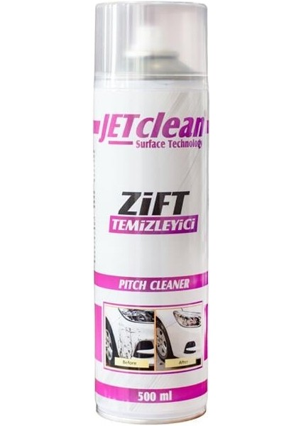 Jetclean Zift Temizleyici Sprey 500ML