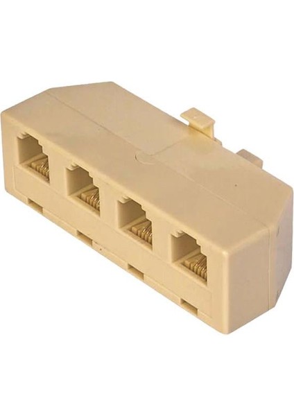 Telefon Dağıtıcı 1 Erkek / 4 Dişi Elektromer