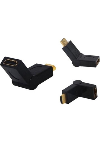 Hdmı Erkek Dişi L Tip Ara Oynar Başlık