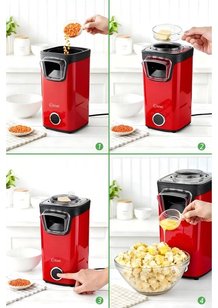 KPM-7412 Patlamış Mısır Makinesi | Sıcak Hava Teknolojisi | Yağsız & Sağlıklı Atıştırmalık fiyatları