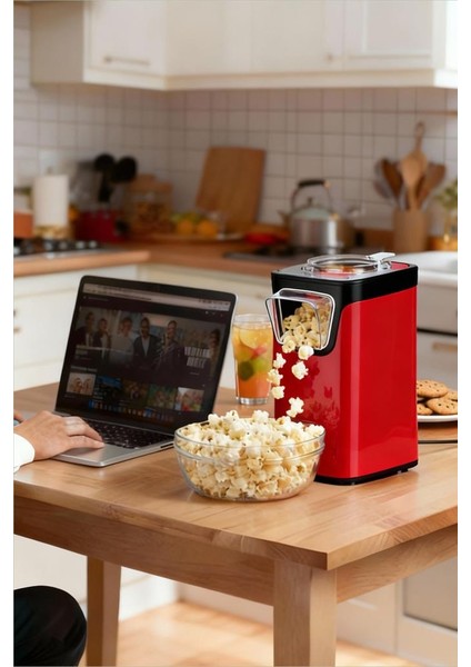 KPM-7412 Patlamış Mısır Makinesi | Sıcak Hava Teknolojisi | Yağsız & Sağlıklı Atıştırmalık modelleri