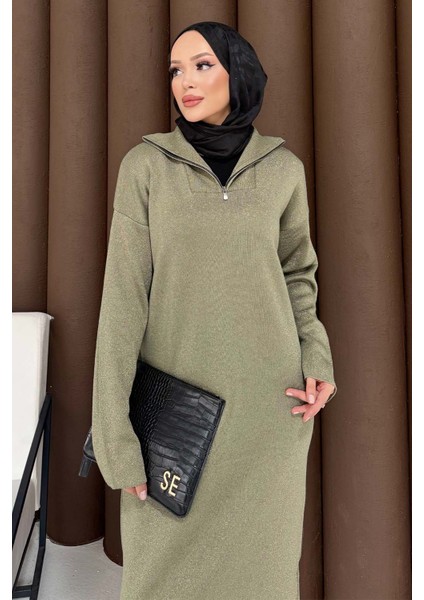 Simli Triko Elbise DRC-0001 fiyatları