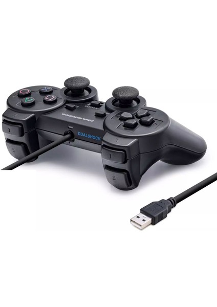 HD302 Oyun Kolu Pc Ti̇teşi̇mli̇ USB 2.0 170 cm Kablo