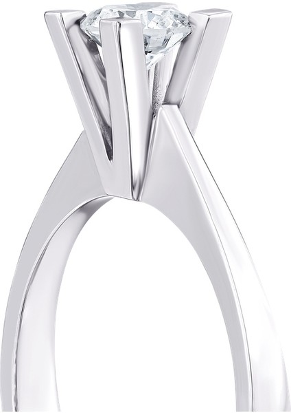 0.15 Karat Pırlanta Tektaş Yüzük