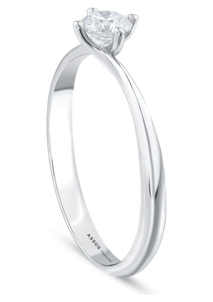 0.10 Karat Pırlanta Tektaş Yüzük fiyatları