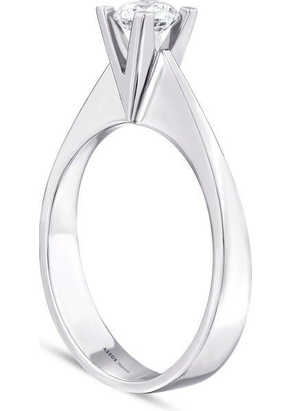 0.35 Karat Pırlanta Tektaş Yüzük