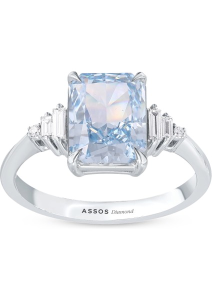 0.12 Karat Violet Taşlı Pırlanta Yüzük indirimleri