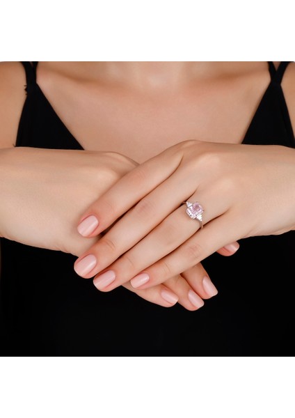 0.10 Karat Violet Taşlı Pırlanta Yüzük modelleri