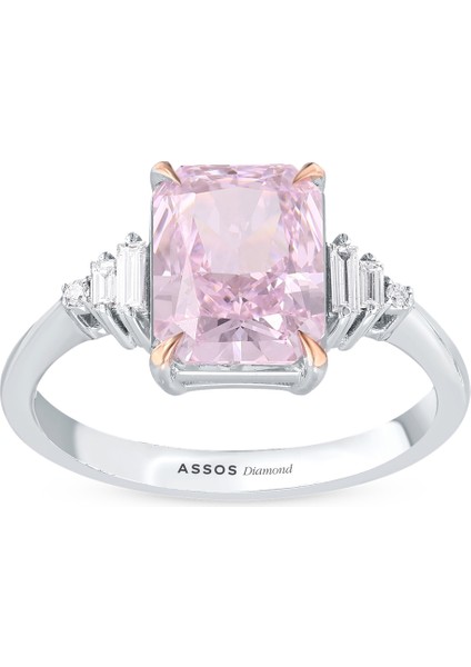 0.10 Karat Violet Taşlı Pırlanta Yüzük indirimleri