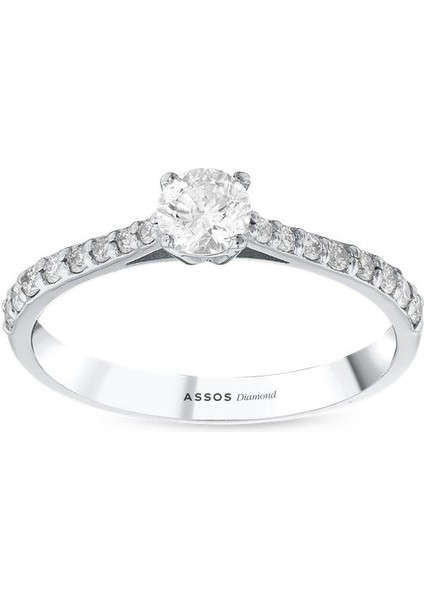 0.35 Karat Pırlanta Tektaş Yüzük