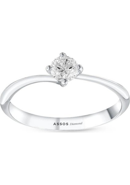 0.20 Karat Pırlanta Tektaş Yüzük