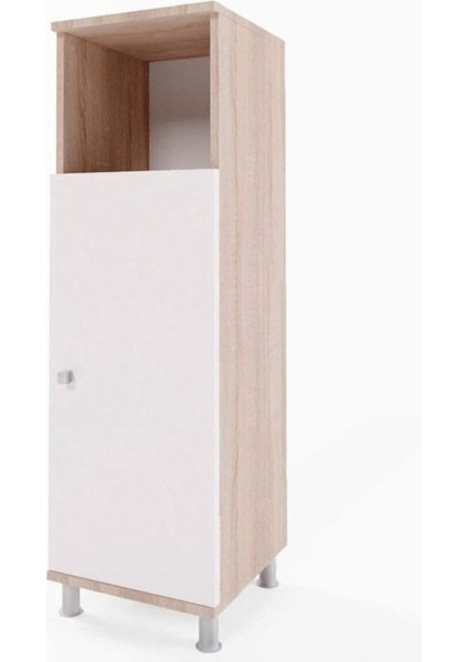 Tek Kapaklı 3 Raflı Çok Amaçlı Banyo Dolabı Mutfak Dolabı Havlu Dolabı modelleri