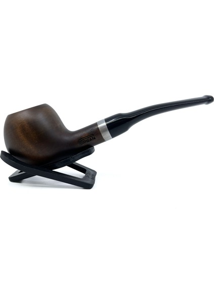 9 mm Filtreli Büyük Boy Gül Ağacı Pipo - 3115