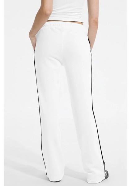 Jeans Kadın Beyaz Regular Fit Eşofman Altı W5YB32K68I4-G011 modelleri