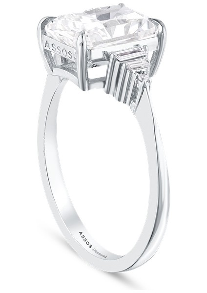 0.11 Karat Pırlanta Violet Taşlı Yüzük fiyatları