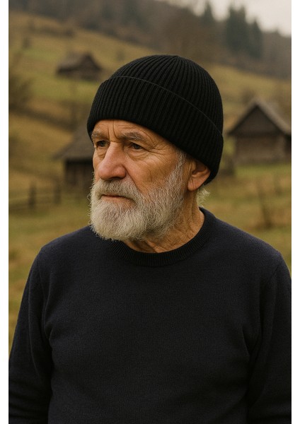 Elyy Unisex Siyah Kışlık Bere – Örgü Triko, Soğuk Geçirmez, Esnek Bere fırsatları