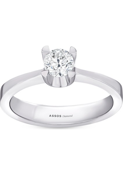 0.40 Karat Pırlanta Tektaş Yüzük