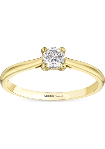 0.20 Karat Pırlanta Tektaş Yüzük fırsatları