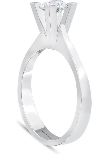 0.35 Karat Pırlanta Tektaş Yüzük