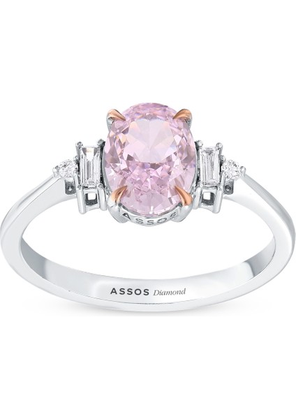 0.10 Karat Violet Taşlı Pırlanta Yüzük indirimleri