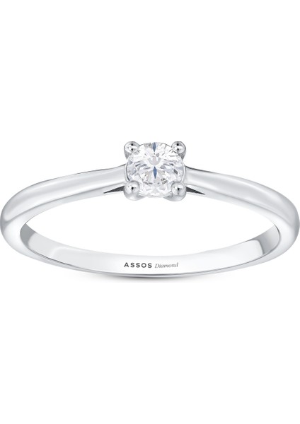 0.10 Karat Pırlanta Tektaş Yüzük fırsatları