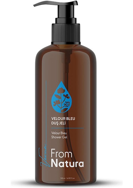 Velour Bleu Duş Jeli 500 ml