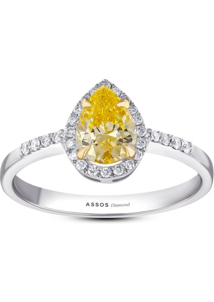 0.12 Karat Pırlanta Violet Taşlı Yüzük modelleri