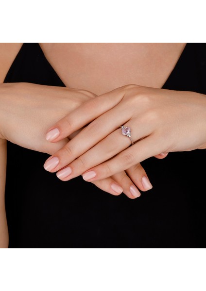 0.10 Karat Violet Taşlı Pırlanta Yüzük modelleri