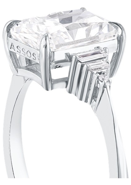 0.11 Karat Pırlanta Violet Taşlı Yüzük fırsatları