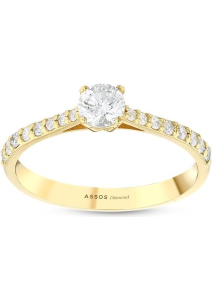 0.30 Karat Pırlanta Tektaş Yüzük