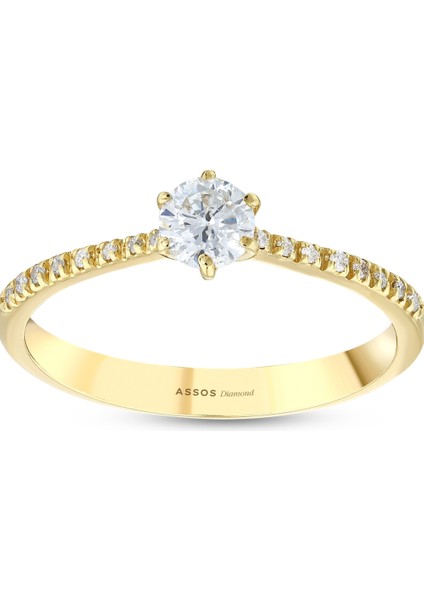 0.26 Karat Pırlanta Tektaş Yüzük fırsatları