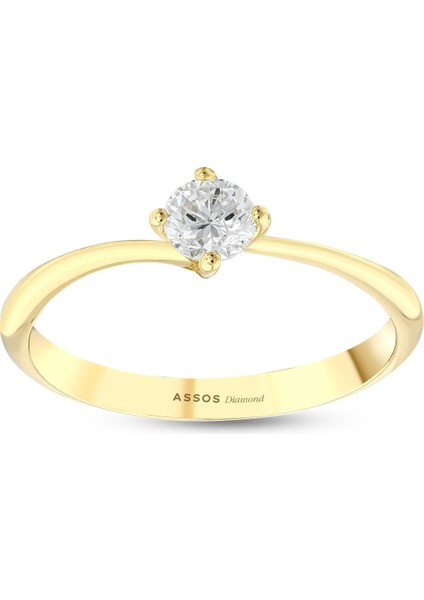 0.20 Karat Pırlanta Tektaş Yüzük fırsatları