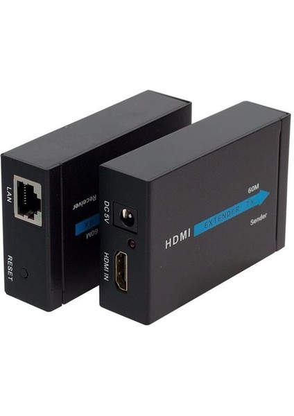 Hdmı To Cat5-Cat6 Extender 60 Metre Uzatıcı PM-18232