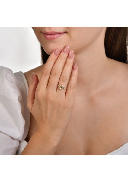 0.11 Karat Pırlanta Violet Taşlı Yüzük fiyatları