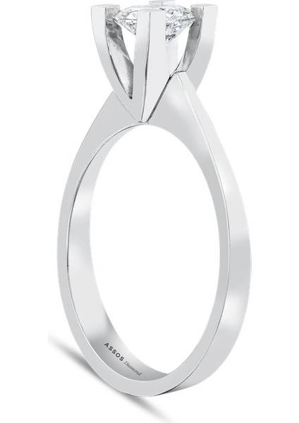 0.50 Karat Pırlanta Tektaş Yüzük