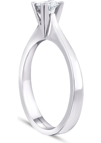 0.35 Karat Pırlanta Tektaş Yüzük