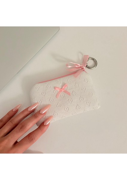 Mini Fiyonk Detaylı Cüzdan & Kartlık & Airpods Kılıfı & Anahtarlık indirimleri