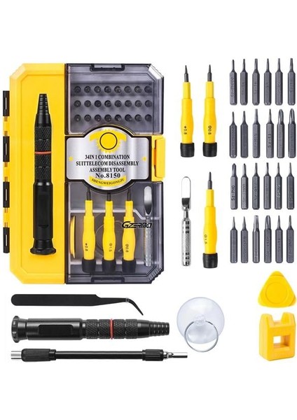 34 Uçlu Tamirci Tornavida Seti
