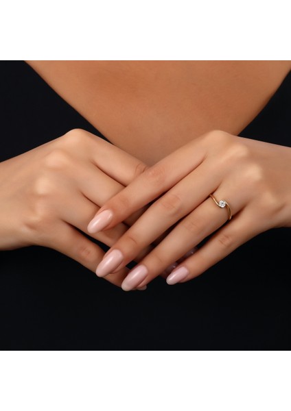 0.20 Karat Pırlanta Tektaş Yüzük modelleri