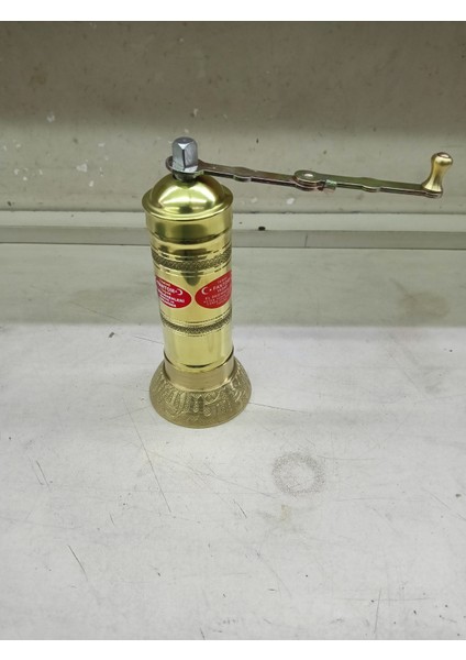 Tarihi Fantom Pirinç Çörek Otu & Keten Tohumu ve Yağlı Tohumlar Için El Değirmeni 17CM