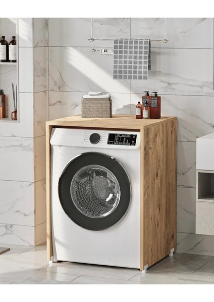 Çamaşır Makinesi Dolabı - Safir Meşe modelleri