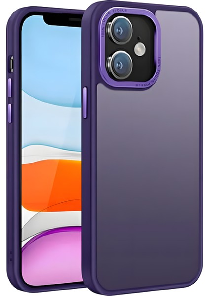 Redmi Note 13 Proplus ile Uyumlu Köşe Korumalı Buz Saydam Metal Koruma Çerçeve Kamera Korumalı Kılıf