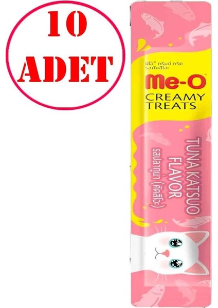 Meo Ton Balıklı ve Katsuo Balıklı Likit Kedi Ödülü Tekli 15 gr 10 Ad fiyatları